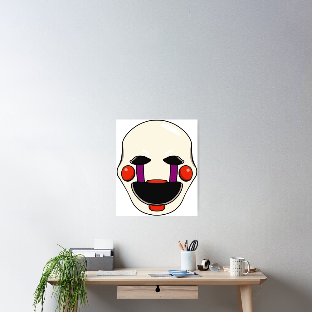 puppet, FNAF Metal Print by heartfeltdesigns by Telahmarie