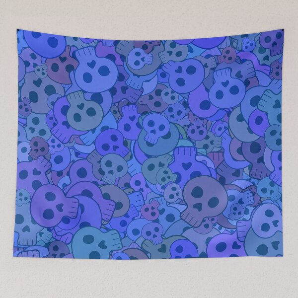 Item preview, Skull texture designed and sold by LicencaPoetica.