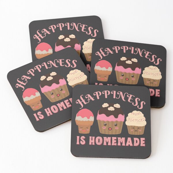 Item preview, Happiness is Homemade, Funny gift with saying for Moms and homebakers designed and sold by AmazingEcraft.