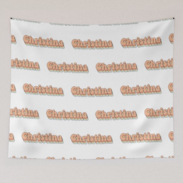 Item preview, Christina - Custom Aesthetic Trendy Name designed and sold by jdotrdot712.