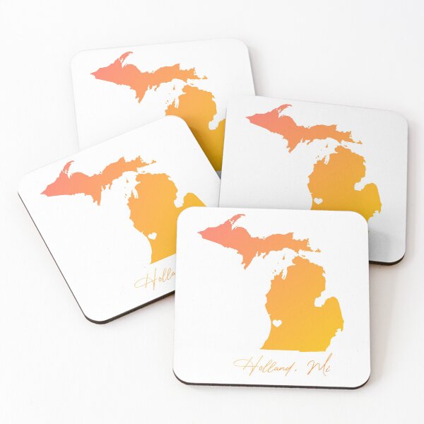 Item preview, Holland, MI Heart Cutout designed and sold by bDesigned.