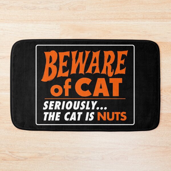 Item preview, Beware of Cat designed and sold by jublin.