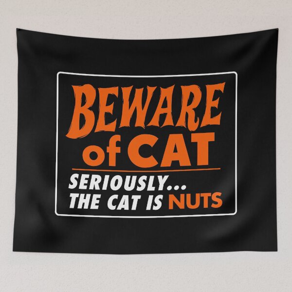 Item preview, Beware of Cat designed and sold by jublin.