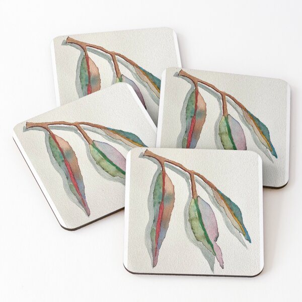 Item preview, Warm opal gumleaves designed and sold by W Strauss.