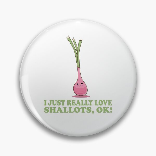 Item preview, I Just Really Love Shallots, Ok! Cute Kawaii Shallot designed and sold by Kawaiindoodle.