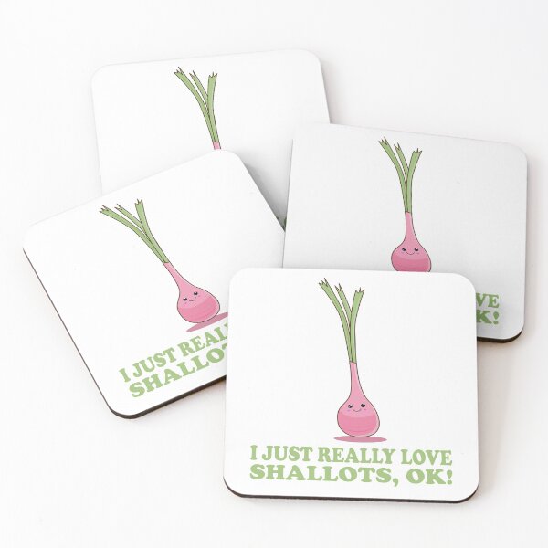 Item preview, I Just Really Love Shallots, Ok! Cute Kawaii Shallot designed and sold by Kawaiindoodle.