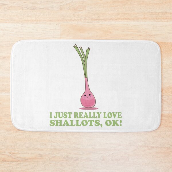 Item preview, I Just Really Love Shallots, Ok! Cute Kawaii Shallot designed and sold by Kawaiindoodle.