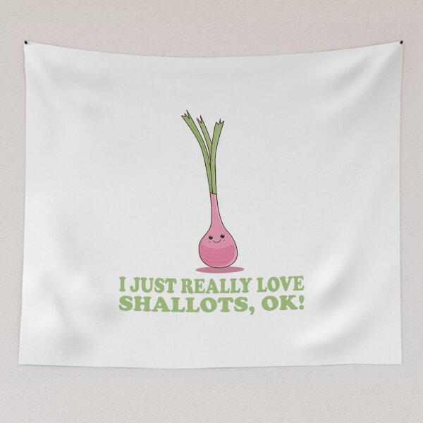 Item preview, I Just Really Love Shallots, Ok! Cute Kawaii Shallot designed and sold by Kawaiindoodle.