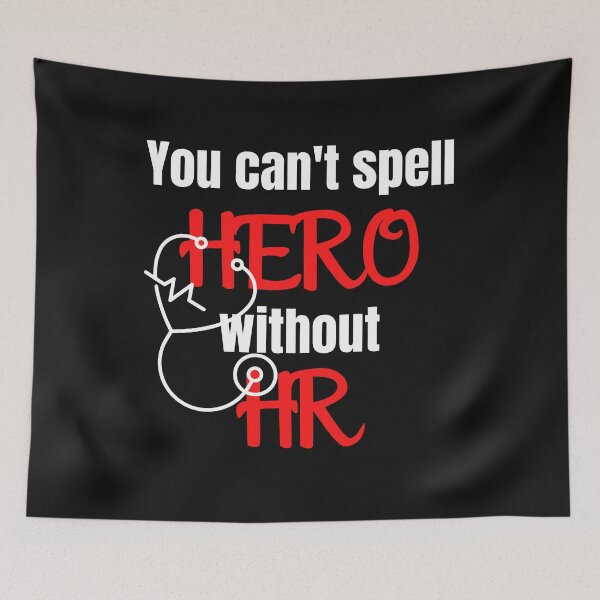 Item preview, You can't spell Hero without HR designed and sold by Sweet-A-Dsignz.