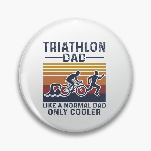 Item preview, TRIATHLON DAD LIKE A NORMAL DAD designed and sold by LQTDesigns.