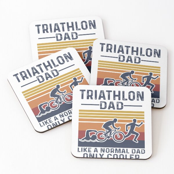 Item preview, TRIATHLON DAD LIKE A NORMAL DAD designed and sold by LQTDesigns.
