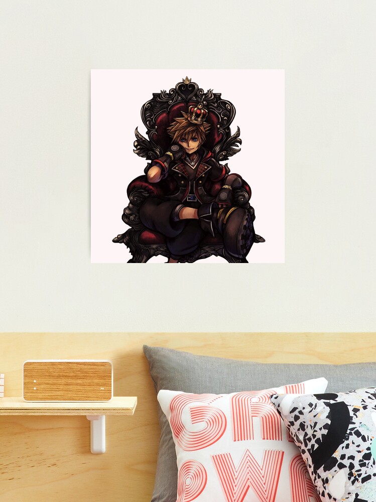 take the throne ソラ Why is Sora like this in this image? Played through all