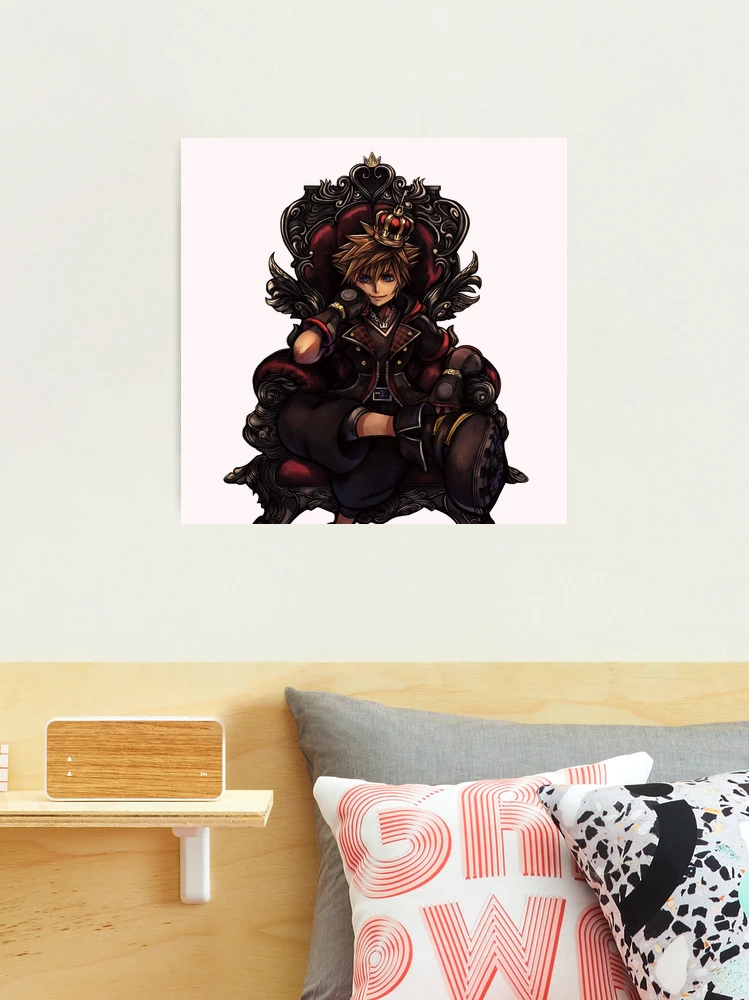 Kingdom hearts 3 Sora in his Throne