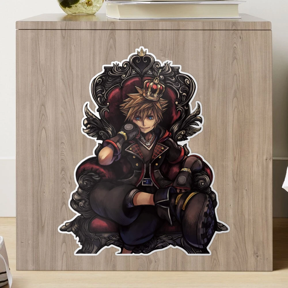 Kingdom hearts 3 Sora in his Throne