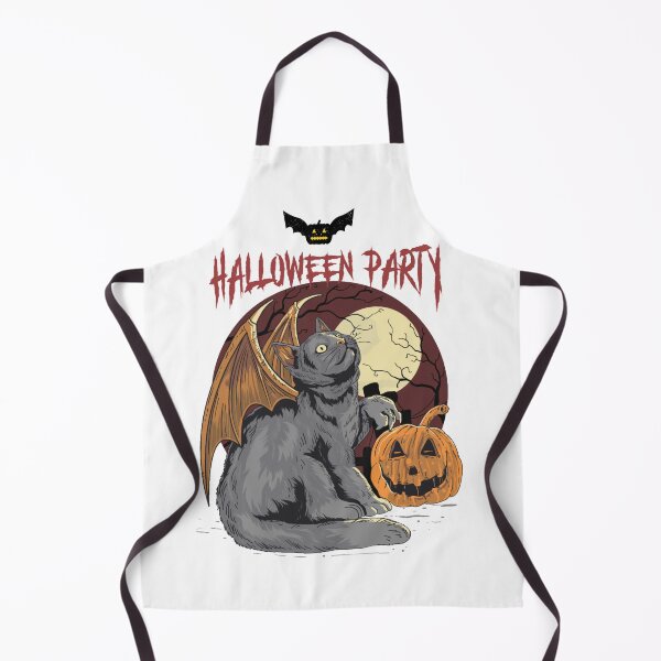 Item preview, Halloween Party Bat Pumpkin And Devil Cat designed and sold by darknessjeff86.