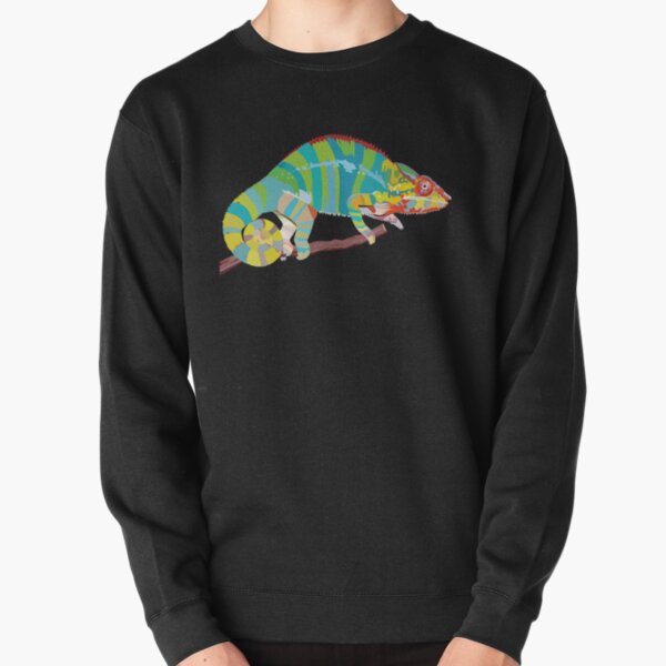Panther Chameleon Pullover Sweatshirt