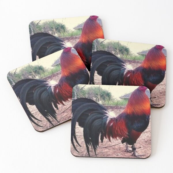 Item preview, Rooster, red, fighting, fine designed and sold by RenatoGuzman.
