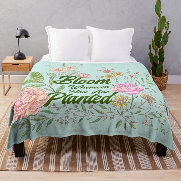 Item preview, Bloom Wherever You Are Planted designed and sold by BrainGardening.