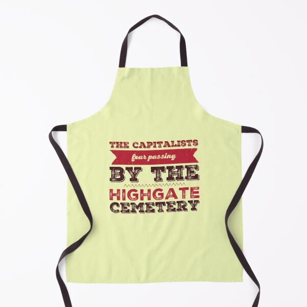 Item preview, The Capitalists Fear Passing By The Highgate Cemetery designed and sold by ArqDezines.