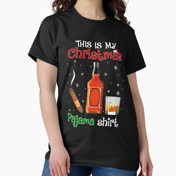 Artikel-Vorschau von Dies ist mein Weihnachtspyjama Bourbon Zigarre trinken lustig, designt und verkauft von DanielleNicolet.