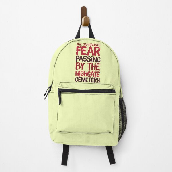 Item preview, The Capitalists Fear Passing By The Highgate Cemetery Design designed and sold by ArqDezines.