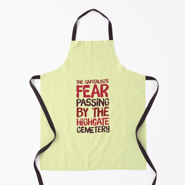 Item preview, The Capitalists Fear Passing By The Highgate Cemetery Design designed and sold by ArqDezines.