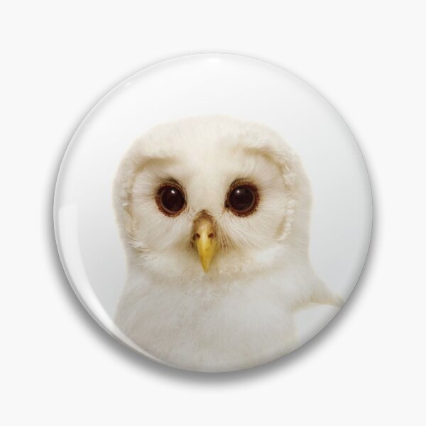 Item preview, White Baby Owl Art Print by Zouzounio Art designed and sold by zouzounioart.
