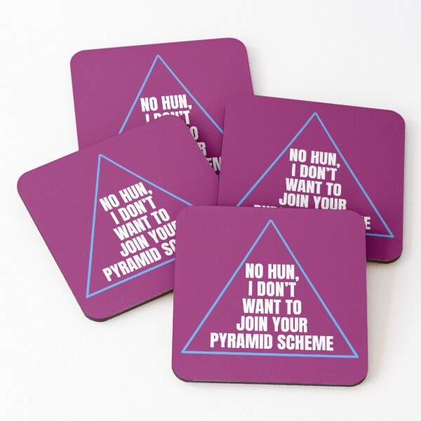 Item preview, No Hun, I Don't Want To Join Your Pyramid Scheme designed and sold by RRiDesigns.