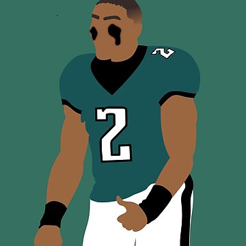 Philadelphia Eagles Jalen Hurts Carson Wentz Tee - Jalen Hurts - Sticker