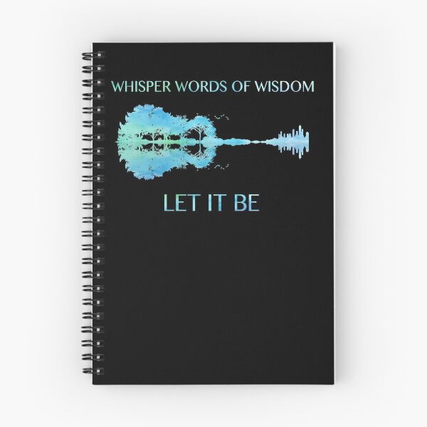 Item preview, whisper words of wisdom let it be guitar designed and sold by dorothydelpha.