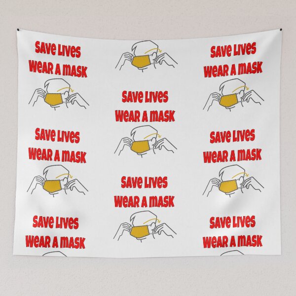 Item preview, wear a mask with clipart-4eights designed and sold by 4eights.