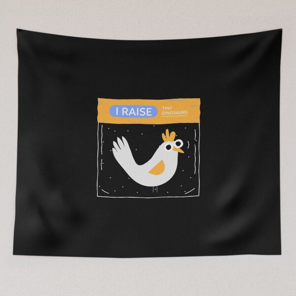 Item preview, I Raise Tiny Dinosaurs for Chicken Lovers - Funny Chicken Farmer designed and sold by bradycarstens.