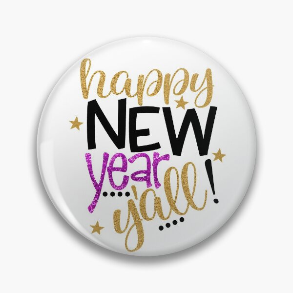 Item preview, Happy New Year Y'all designed and sold by WOW TeesAndThings.