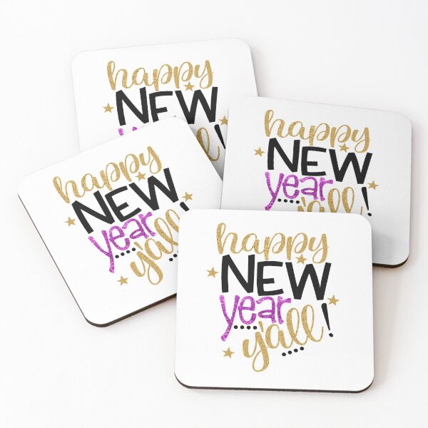 Item preview, Happy New Year Y'all designed and sold by WOW TeesAndThings.