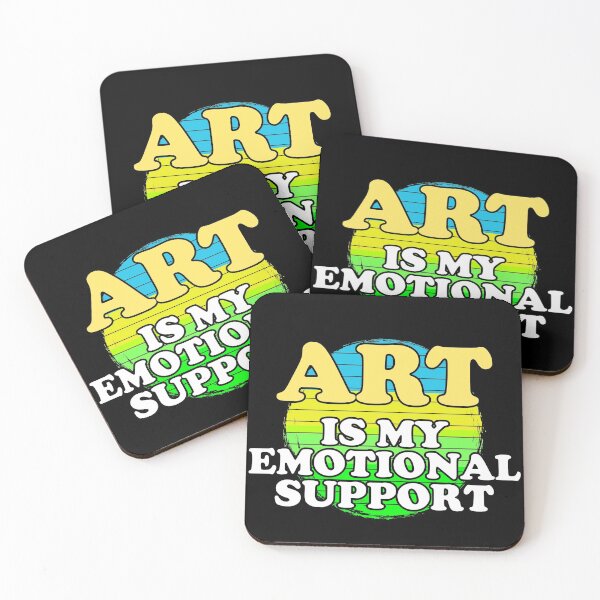Item preview, Art Is My Emotional Support designed and sold by Chubuter.