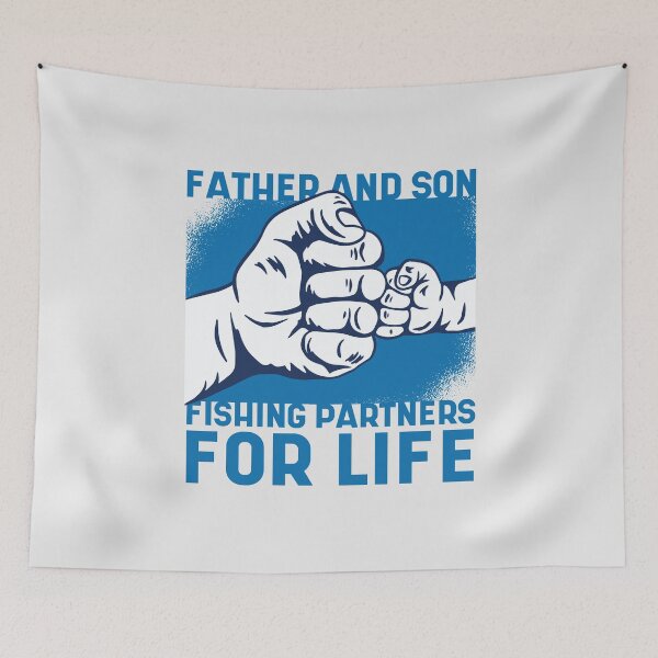Item preview, Father and Son Fishing Partners for Life designed and sold by Perfcet Design.