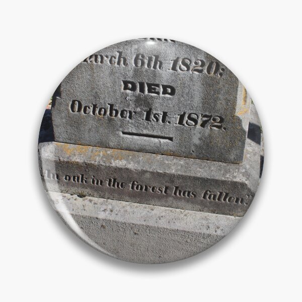 Item preview, An Oak in the Forest Has Fallen Monument  designed and sold by Silver Sky by Janet.