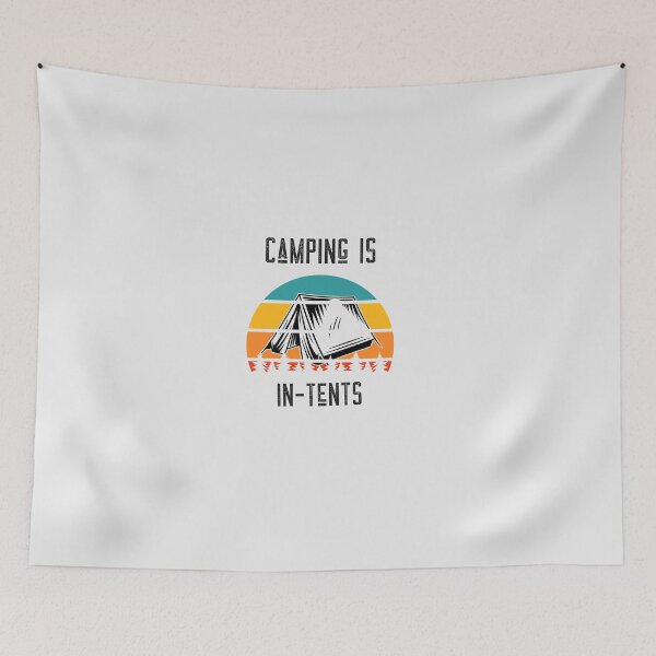 Item preview, Camping is in-tense designed and sold by Saige kesl.