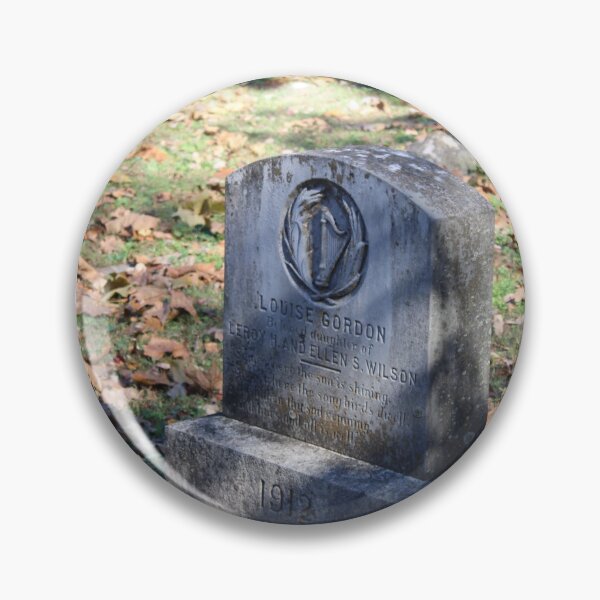 Item preview, Harp Welcomes the Dead in Historic Cemetery  designed and sold by Silver Sky by Janet.