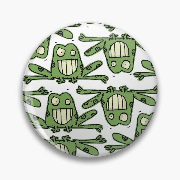 Item preview, Happy Froggy Pattern designed and sold by breadwig.