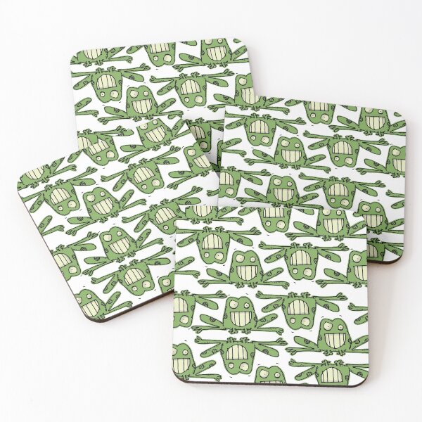 Item preview, Happy Froggy Pattern designed and sold by breadwig.
