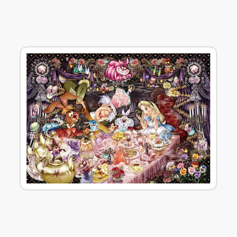Alice at the Tea Party  iPhone Case