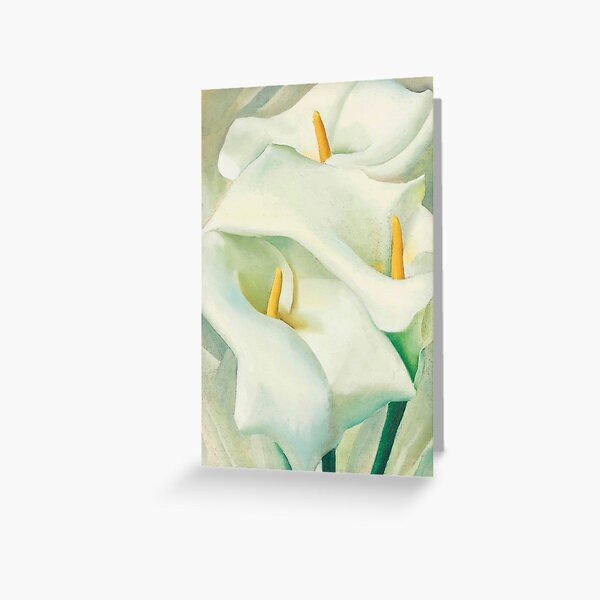 Item preview, Georgia O'keeffe Calla Lillies designed and sold by emidye20.