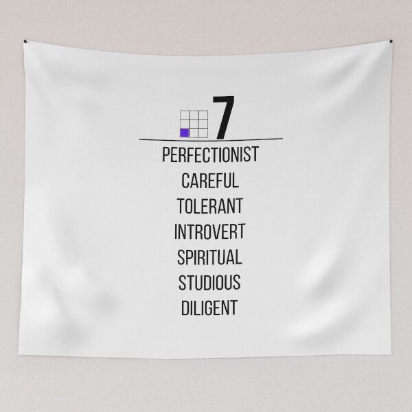 Item preview, Life Path Number Seven, Characteristics of the Number 7, Numerology, Understanding Numbers designed and sold by Black11Flamingo.