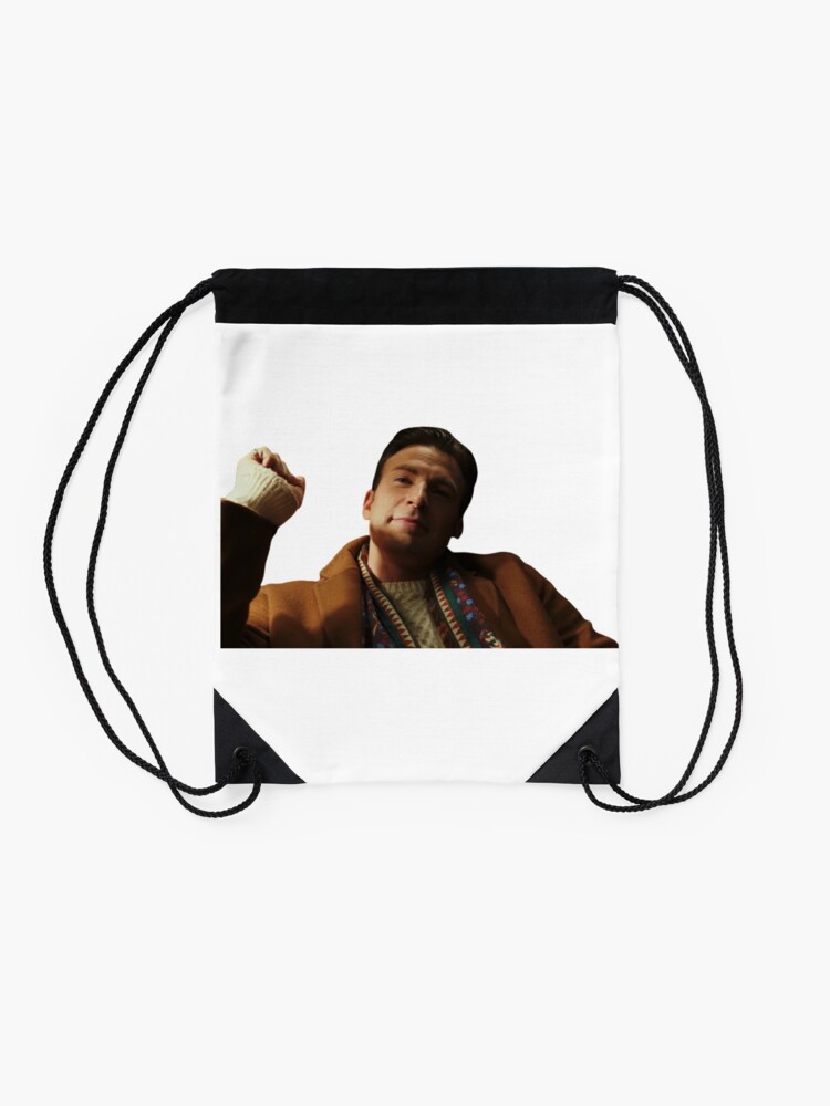 Chris Evans Knives Out Drawstring Bag By Chrisevanswife Redbubble