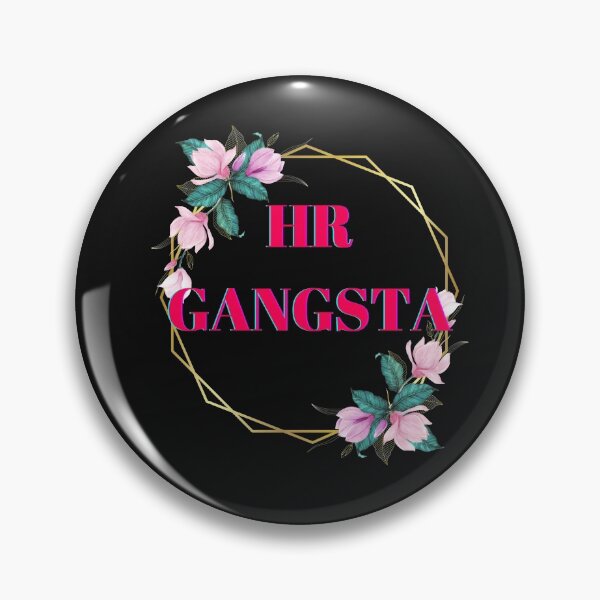 Item preview, HR Gangsta Gangster Simple Funny designed and sold by Sweet-A-Dsignz.