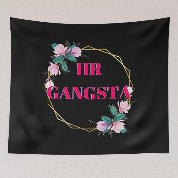 Item preview, HR Gangsta Gangster Simple Funny designed and sold by Sweet-A-Dsignz.