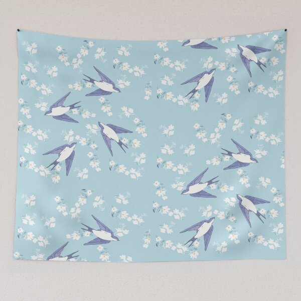 Item preview, Swallow Bird Vector Pattern Swallow bird background Sleeveless Top Sleeveless Top 3 designed and sold by outmaneljalili.