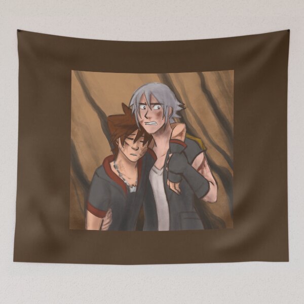 Item preview, Sora and Riku: GET HELP designed and sold by imaginativeink.