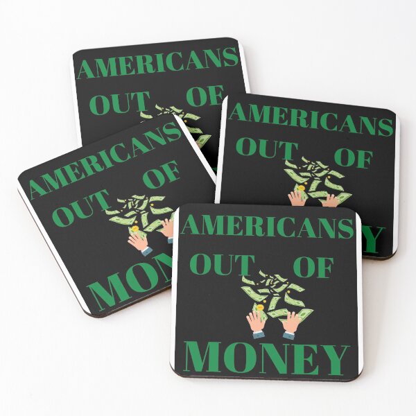 Item preview, GREAT RESET FOR AMERICANS OUT OF MONEY GROWS designed and sold by passiveink.